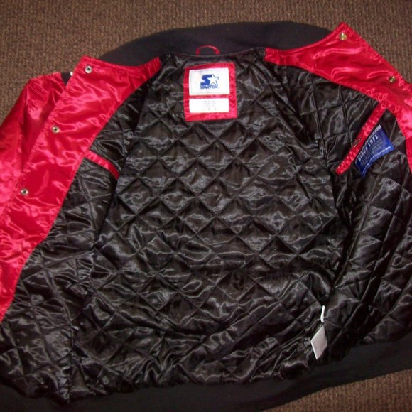 ARIZONA COYOTES NHL STARTER Snap Down Jacket 5X - Picture 7 of 8